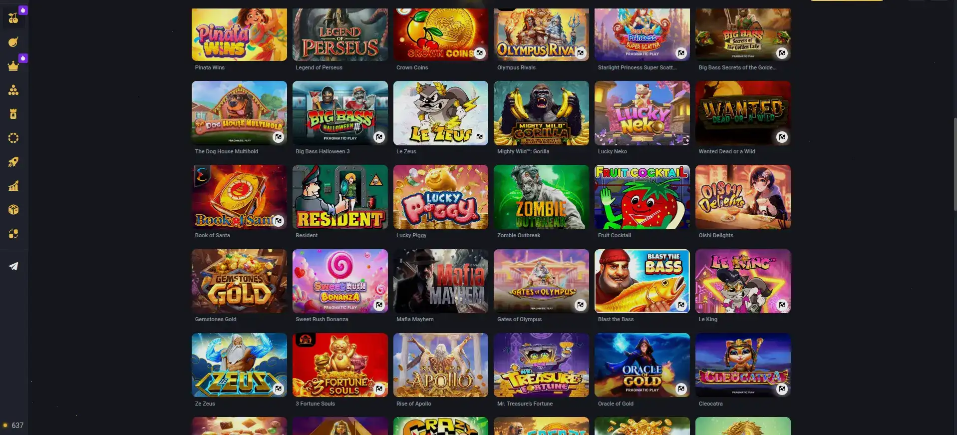 Мобильная версия Casino Ra